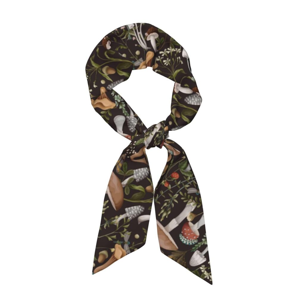 6917 Mushrooms Purse Scarf Handbags For Women Scarfs Bags Band Hair Neck
